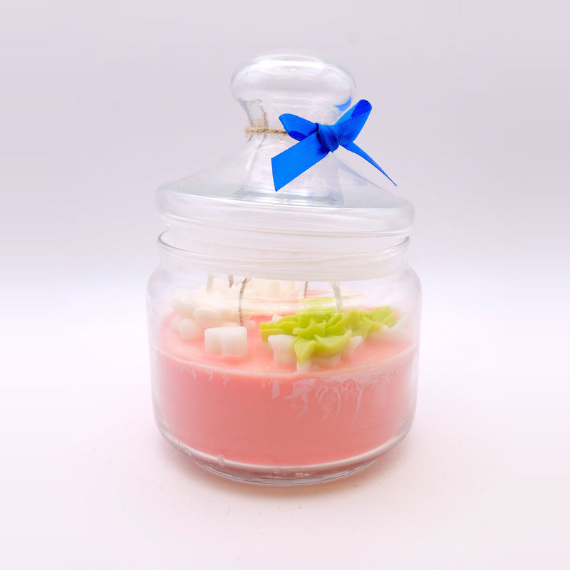 Velas en cristal
