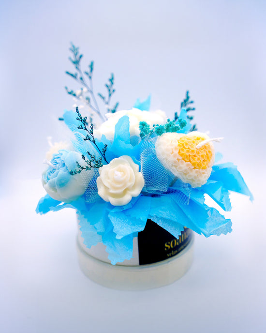 Ramo de flores de cera Elysium