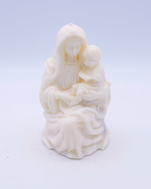 Vela artesanal SACRA Madre de la Gracia, hecha a mano - Soanari