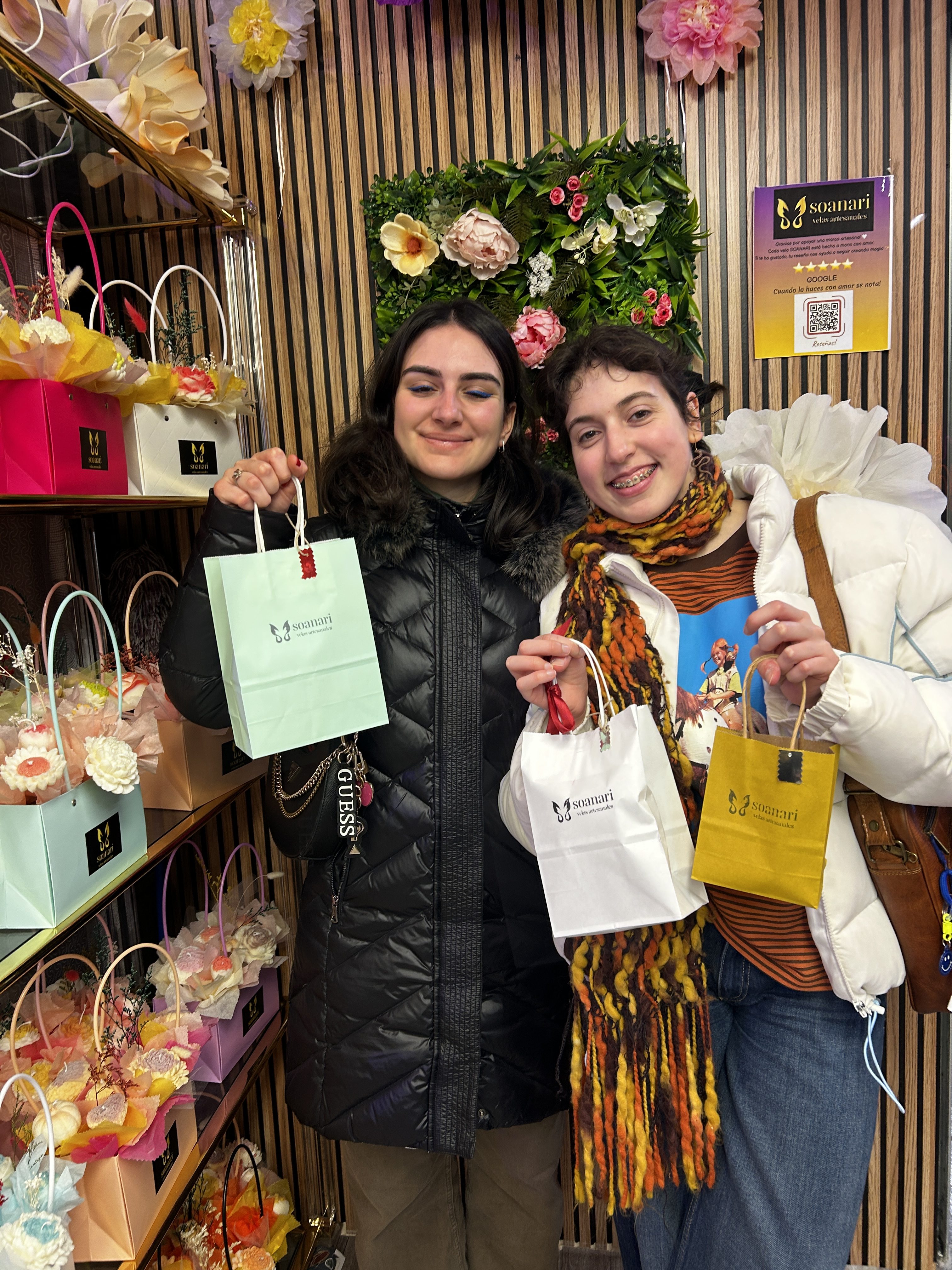 Momentos SOANARI: velas que se van a nuevos hogares